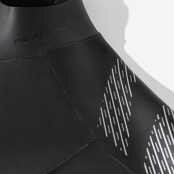 2026 Orca Womens Zeal Perform Back Zip Open Water Swim Wetsuit NN6F4601 - Black